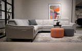 Modern style recliner | Zafferano Modern Motion Reclining Sectional | Mofit Home Furniture