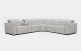 Ostro 6pc Modern Motion Reclining Sectional